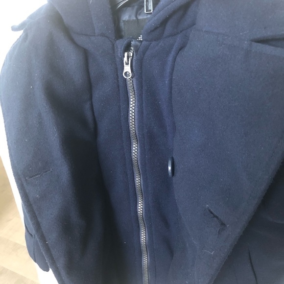 Fog by London Fox Boy Peacoat with hood - Picture 4 of 4